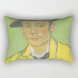 Vincent van Gogh - Portrait of Armand Roulin with the age of 17 Rectangular Pillow