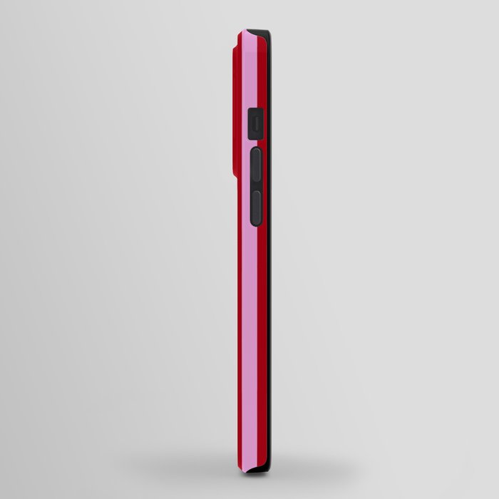 Pink and Red Candy Stripes Pattern