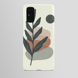 Pastel Stone and Leaf Android Case