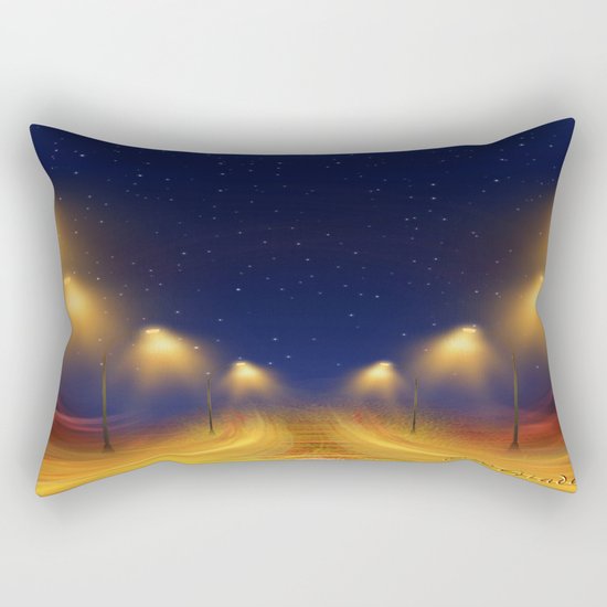 On The Way Home Rectangular Pillow