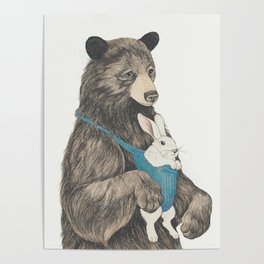 the bear au pair Poster