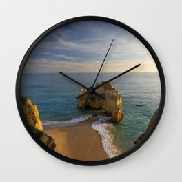 Praia da Rocha, Portugal Wall Clock