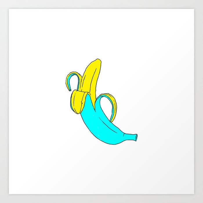 pis-ang (banana) Art Print