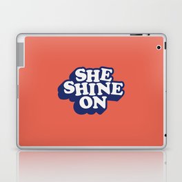 She Shine On Laptop Skin