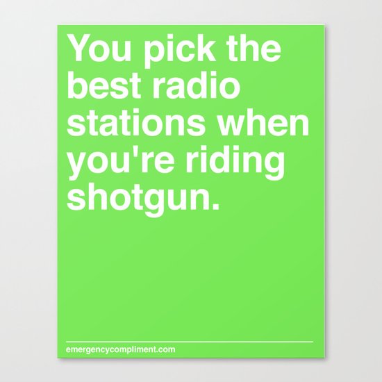 Best Radio Stations Canvas Print