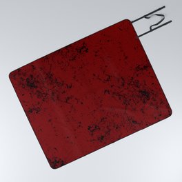 Gothic Red - Background Picnic Blanket