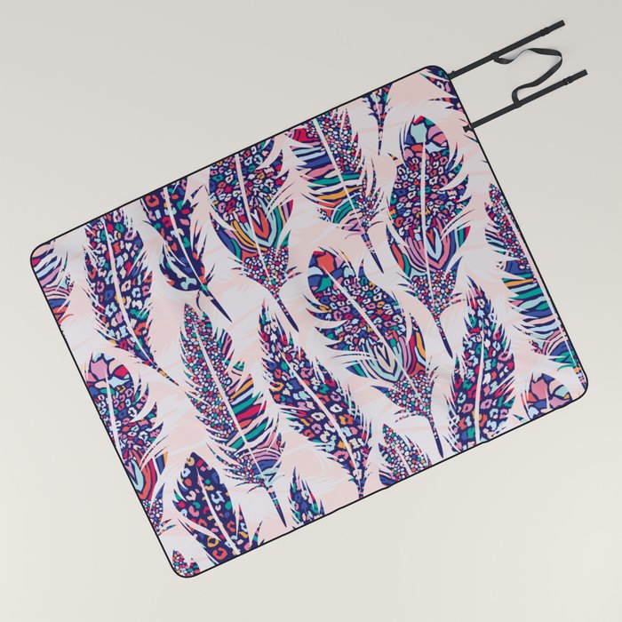 1pce Green Boho Throw Rug / Table Cloth / Picnic / Camping ...