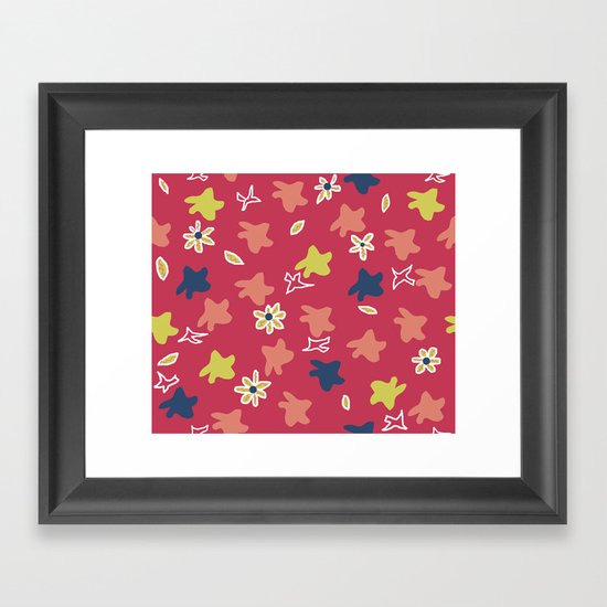 She Loves Me She Loves Me Not Framed Art Print