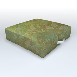 Old Green Gold Vintage Collection Outdoor Floor Cushion