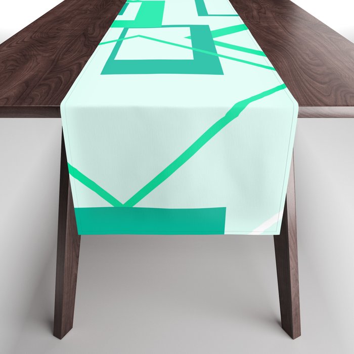 Mid Century Modern 78.4 Table Runner