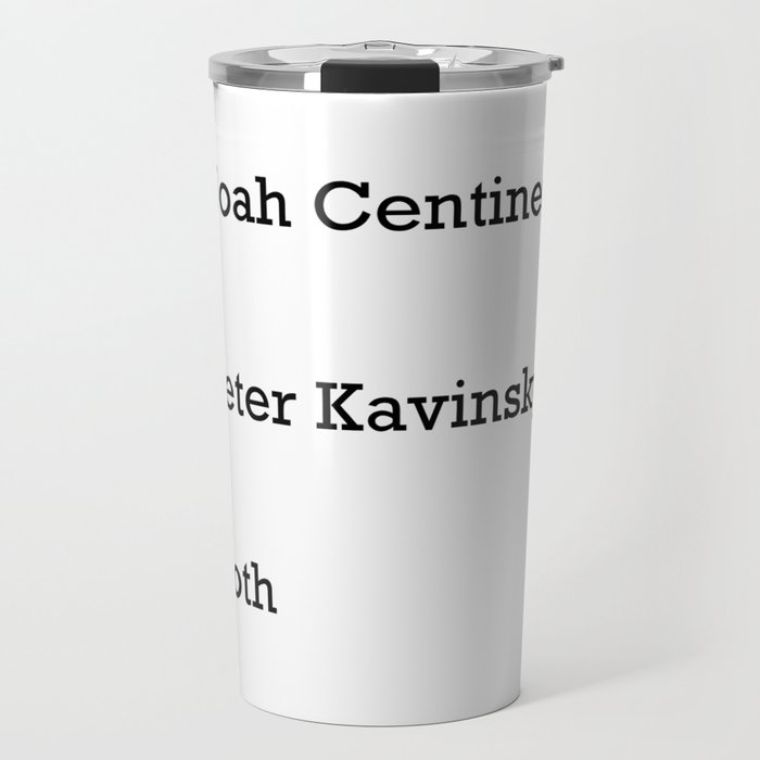 Noah Centineo and Peter Kavinsky Design Travel Mug