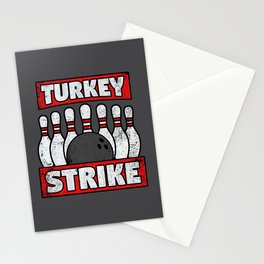 Turkey Strike Stationery Card