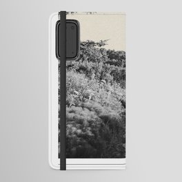 Oregon Coast | Minimalist Travel Photography | Black and White Android Wallet Case