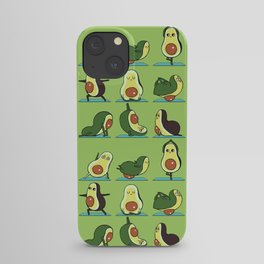 Avocado Yoga iPhone Case