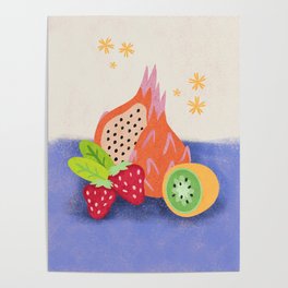 fruits still life  Poster
