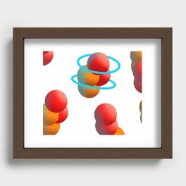 Colorful Clusters  Recessed Framed Print