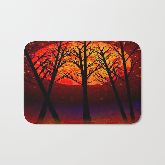 A SOLSTICE MOON - 118 Bath Mat