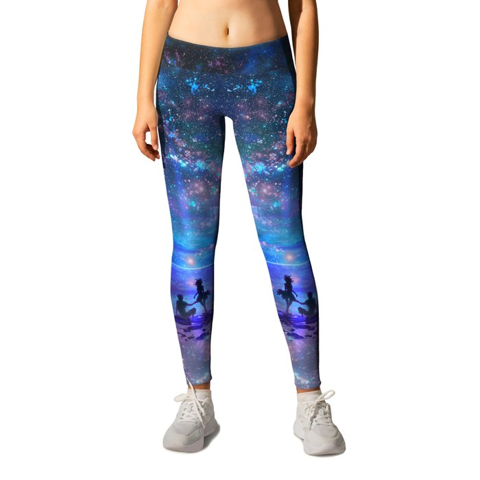 Ocean, Stars, Sky, and You Leggings