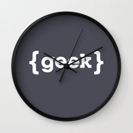 Geek Wall Clock