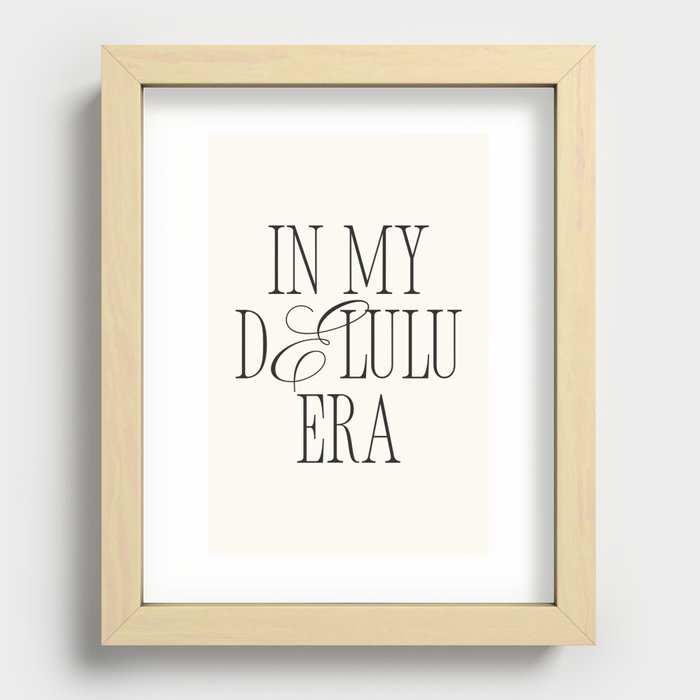 Recessed Framed Print