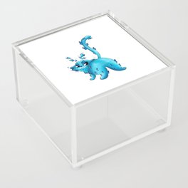 Fantastic butterfly-kitten digital illustration for our style	 Acrylic Box