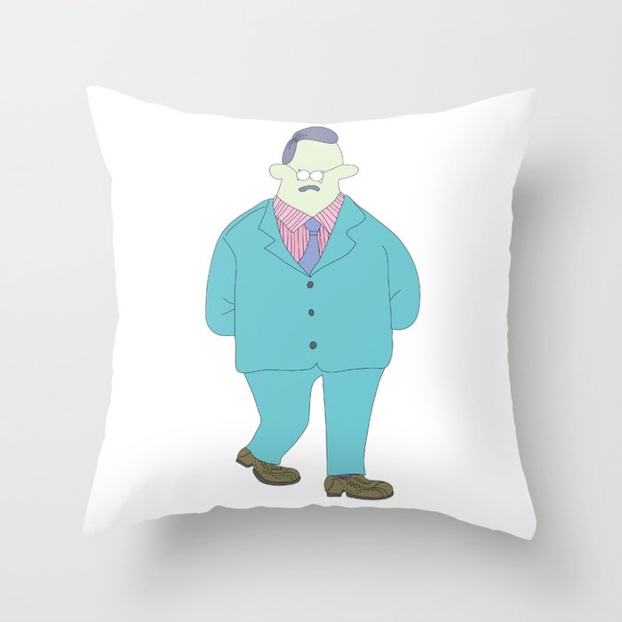 Old Man Is Fun Throw Pillow By Yokuwarau Society6