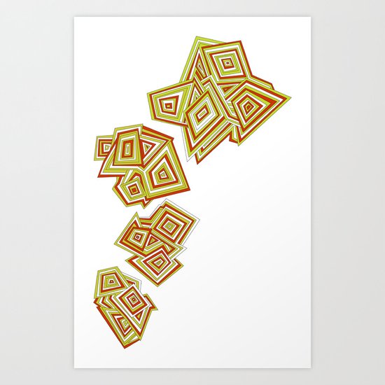 Evolving Art Print