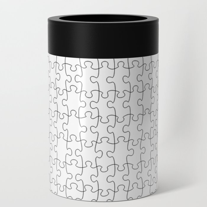 JIGSAW PUZZLE PATTERN BACKGROUND. Can Cooler