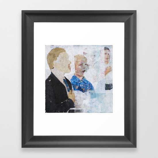 And To The Republic Framed Art Print
