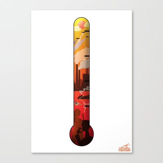 Pollution Canvas Print