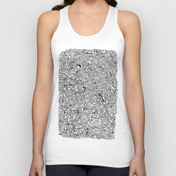 abstract pattern Tank Top