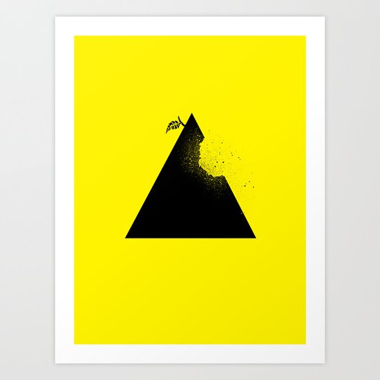 Apple pyramid Art Print