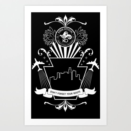 Don't Forget Your Roots Art Print