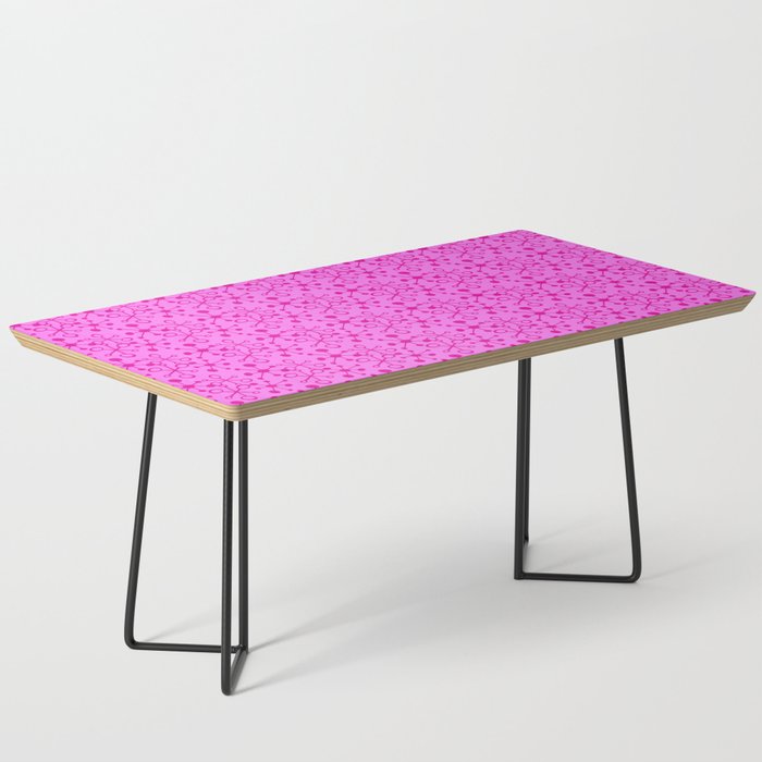 children's pattern-pantone color-solid color-pink Coffee Table