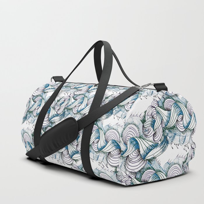 Sketchy Swirl Duffle Bag