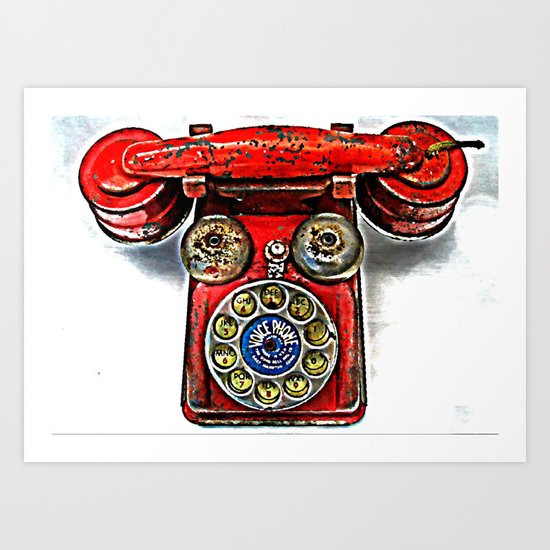 Phone Art Print