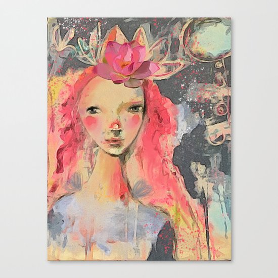 Namaste soul Canvas Print