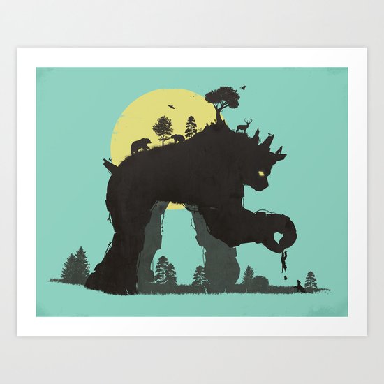 The Collector Art Print