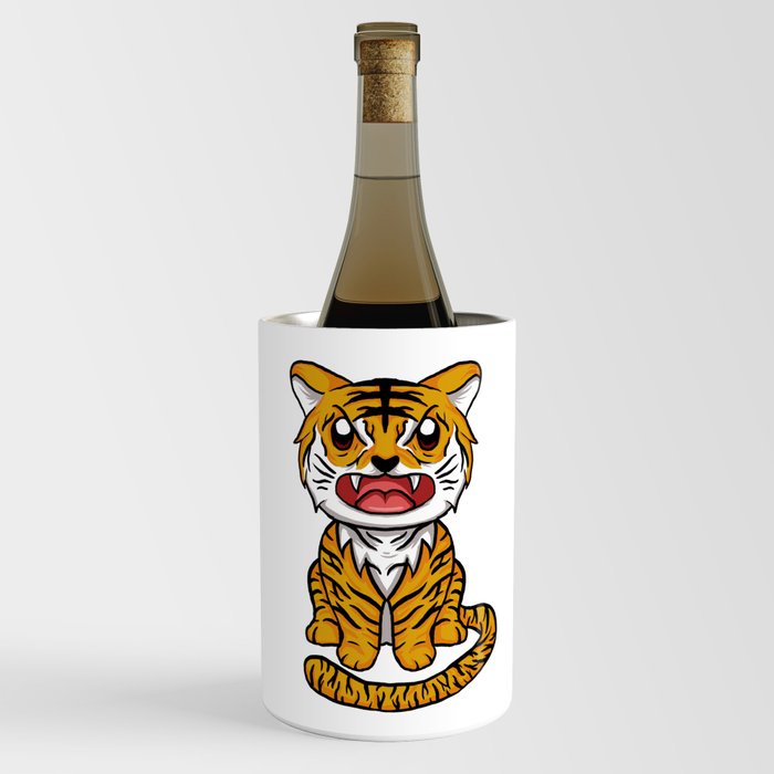 Kawaii Tiger Wine Chiller