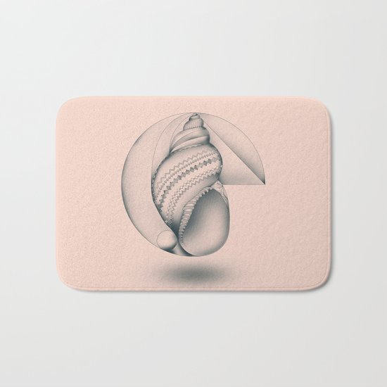 Mathematical Nurture Bath Mat