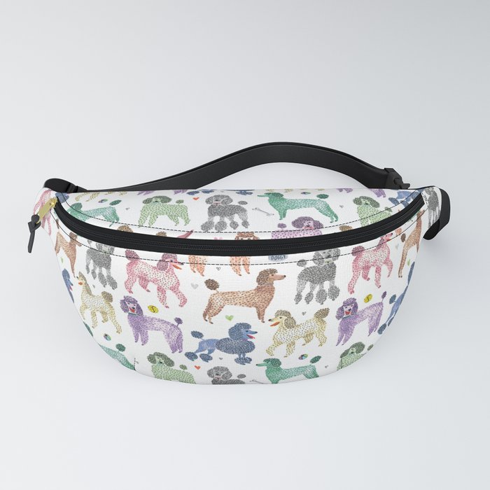 Poodles by Veronique de Jong Fanny Pack