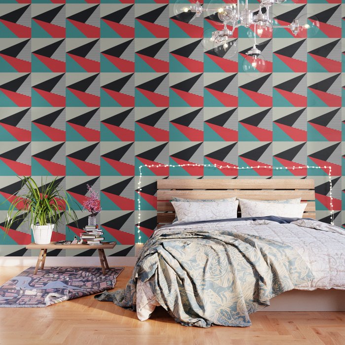 Abstract geometric decoration Wallpaper