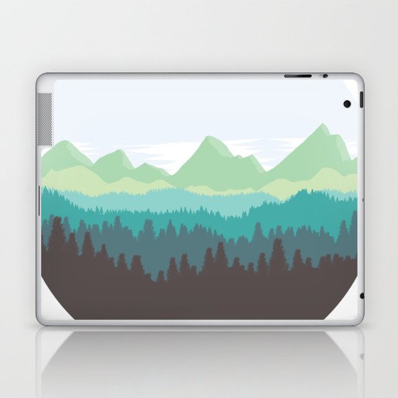 Mountain Air Laptop & iPad Skin