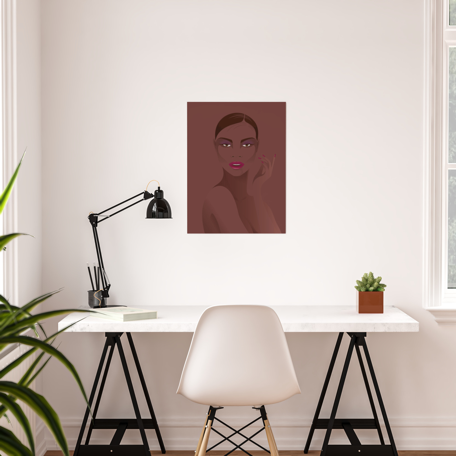 Brown Beaty Poster By Pincazoo Society6