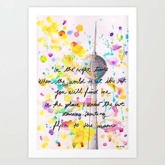 Bärlin! Art Print