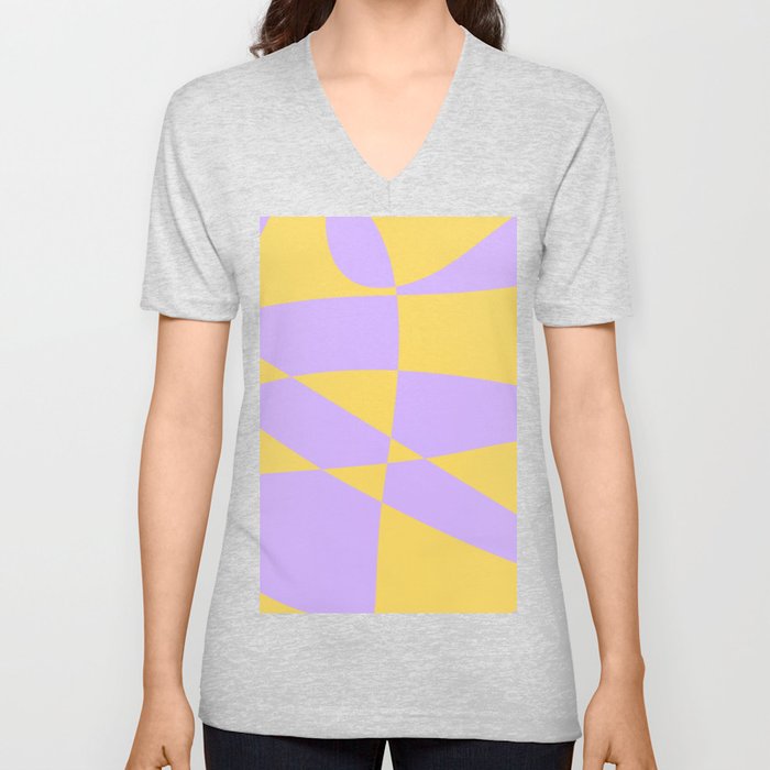 Abstract pattern 06 V Neck T Shirt