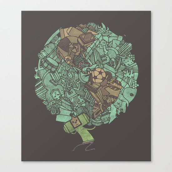 Prince Atlas Canvas Print