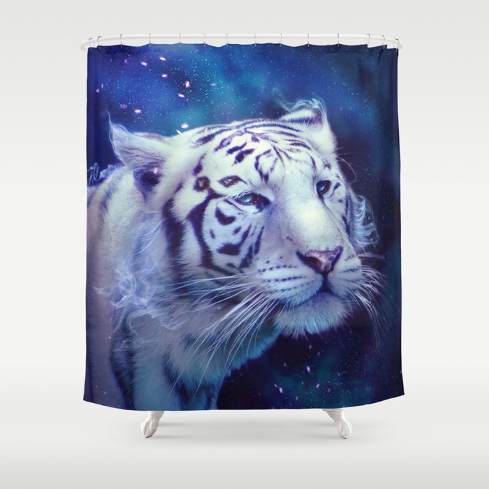 Where the sky ends Shower Curtain
