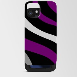 Asexual Abstract Waves iPhone Card Case