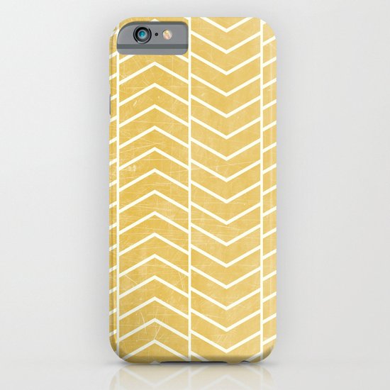 Yellow Chevron iPhone & iPod Case